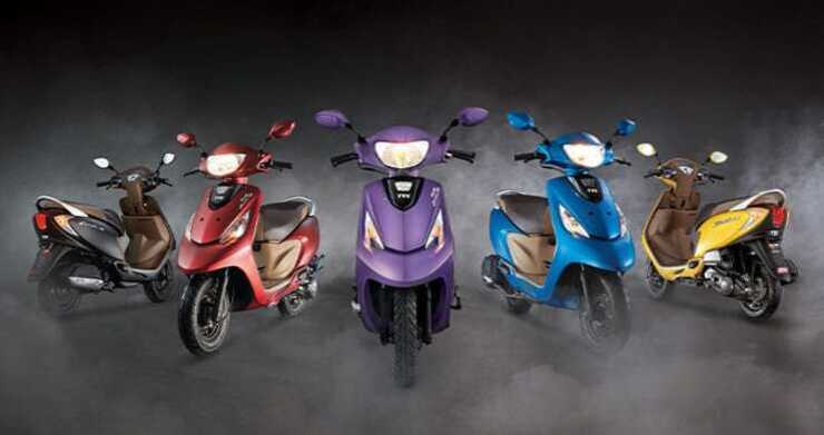 Scooter elettrici TVS