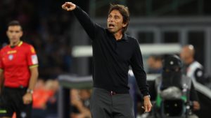 Antonio Conte, allenatore del Napoli - Fonte LaPresse - suipedali.it