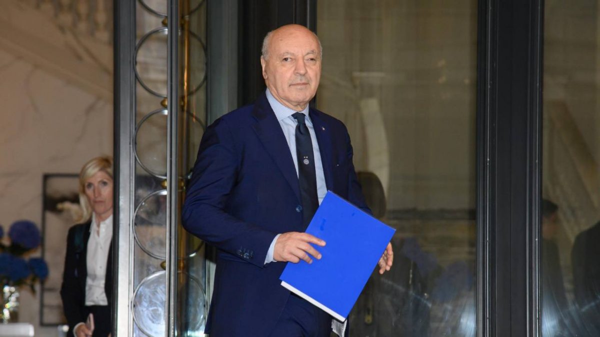 Giuseppe Marotta, presidente dell'Inter - fonte Lapresse - suipedali.it