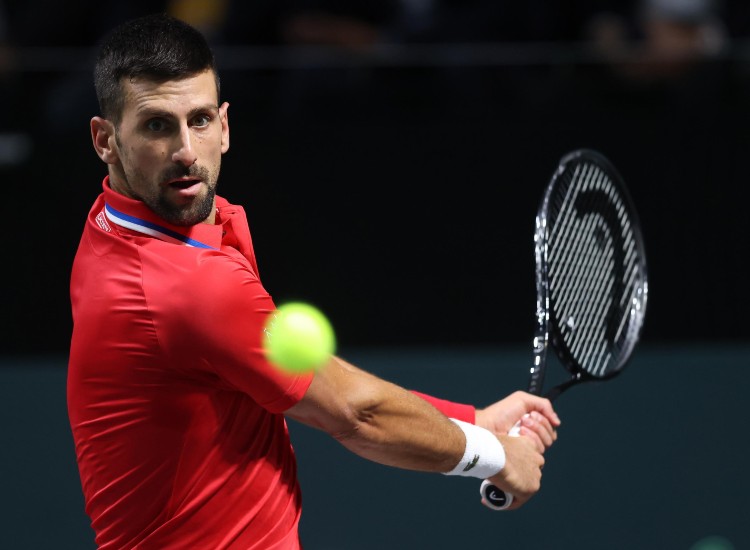 Novak Djokovic non sarà a Torino - fonte Ansa Foto - suipedali.it