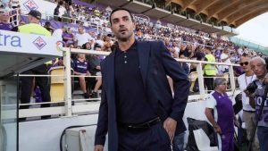 Raffaele Palladino, allenatore della Fiorentina - fonte Lapresse - suipedali.it