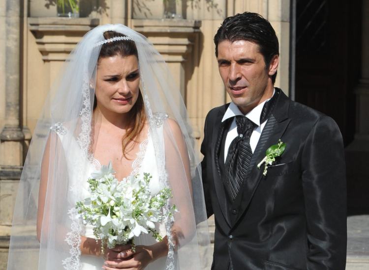 Alena Seredova e Gianluigi Buffon - fonte Ansa Foto - suipedali.it