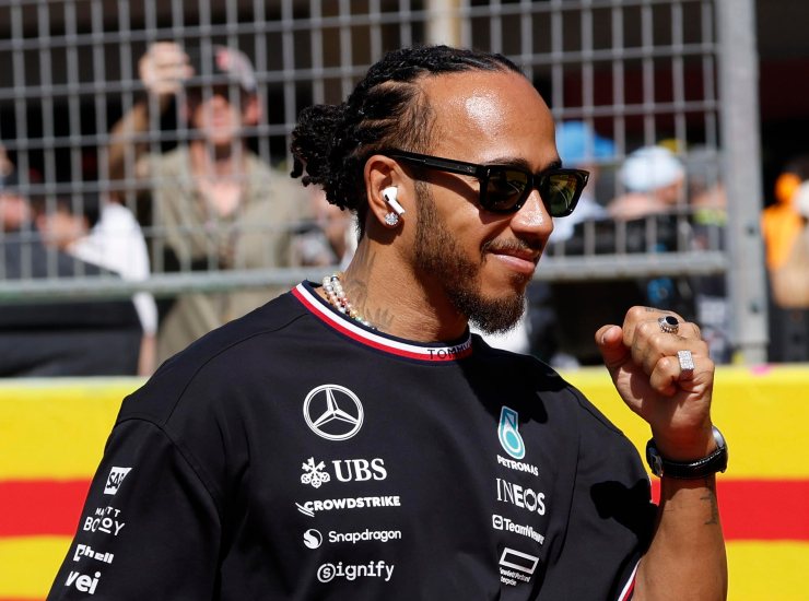 Il commento di Lewis Hamilton - fonte Ansa Foto - suipedali.it