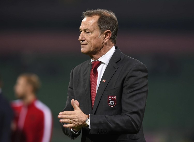 Le dichiarazioni di Gianni De Biasi - fonte Lapresse - suipedali.it