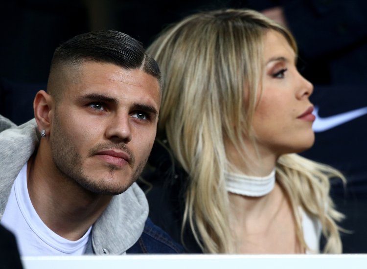 Mauro Icardi e Wanda Nara - fonte Lapresse - suipedali.it