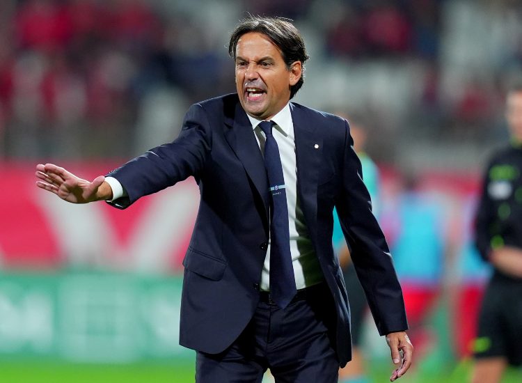 Simone Inzaghi, terremoto all'Inter - fonte Lapresse - suipedali.it