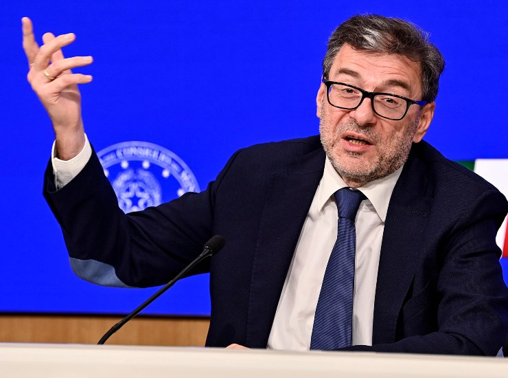 Giancarlo Giorgetti, ministro dell'economia - fonte Ansa Foto - suipedali.it