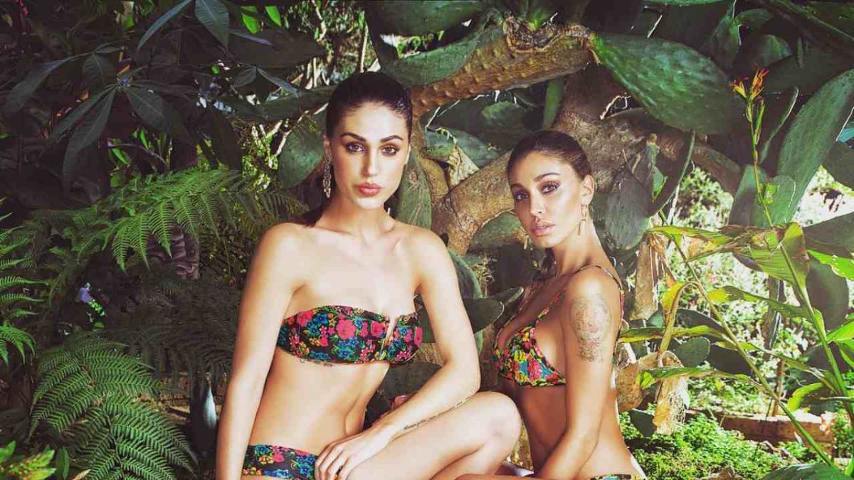 Cecilia e Belen Rodriguez - fonte Facebook - suipedali.it