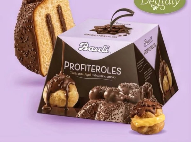 I profiteroles di Bauli - fonte Facebook - suipedali.it