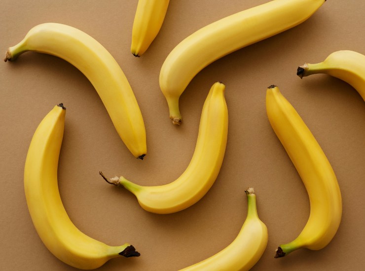 Le proprietà benefiche delle banane - fonte Pexels - suipedali.it